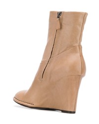 Del Carlo Wedged Ankle Boots