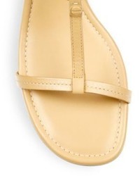 Tory Burch Miller Leather Wedge Sandals