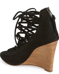 Linea Paolo Willow Cage Wedge Sandal