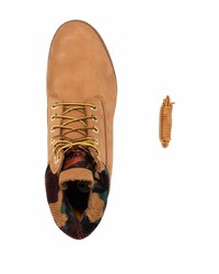 Timberland Camouflage Print Ankle Boots