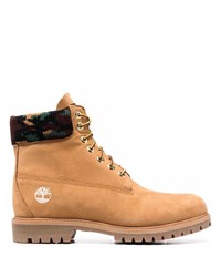 Timberland Camouflage Print Ankle Boots