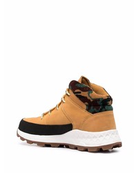 Timberland Camouflage Trim Suede Ankle Boots