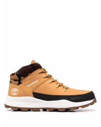 Timberland Camouflage Trim Suede Ankle Boots