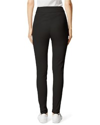 Calvin Klein Collection Stretch Leather Legging With Side Zip