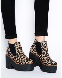 Asos Airplane Chelsea Ankle Boots