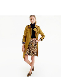 J.Crew Collection Skirt In Leopard Calf Hair