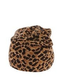 Asos Leopard Beanie With Detachable Pom And Veil Multi | Where to buy
