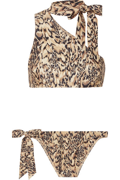 zimmermann leopard bikini