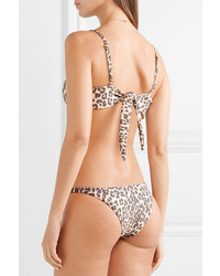 Faithfull The Brand Lara And Luna Leopard Print Bikini