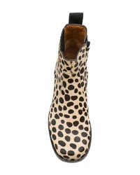 Joseph Leopard Print Ankle Boots