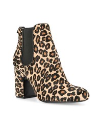 Laurence Dacade Mia Leopard Print Ankle Boots
