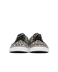Nike Brown Wacko Maria Edition Leopard Janoski Sneakers