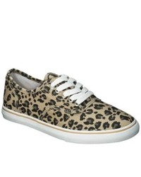 Mossimo Supply Co. Leopard Print Sneakers Brown 5 6