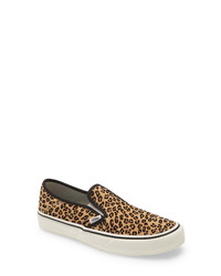 Vans Leopard Print Slip On Convertible Sneaker