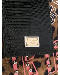 Dolce & Gabbana Queen Leopard Tote Bag