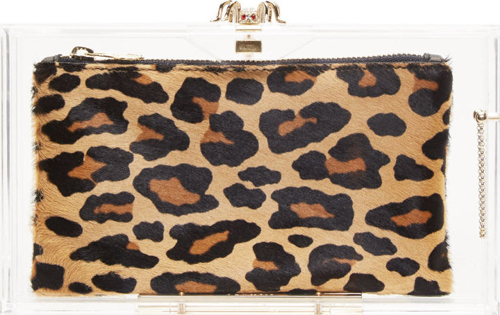 charlotte olympia clear clutch