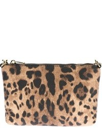 Dolce & Gabbana Leopard Print Clutch, $375, farfetch.com