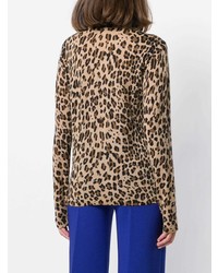 P.A.R.O.S.H. Leopard Print Sweater