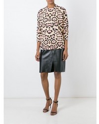 Givenchy Leopard Print Sweatshirt