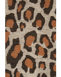 Balmain Leopard Print Wool Sweater