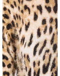 Voulez Vous Brown Leopard Print Jumper