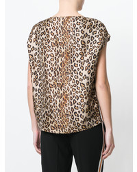 Alberto Biani Leopard Print T Shirt