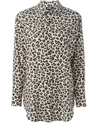 DKNY Leopard Print Shirt