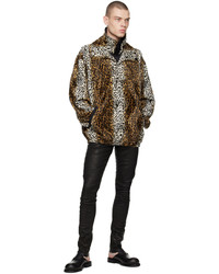 Situationist Brown Faux Fur Jacket