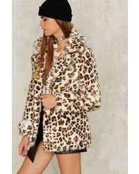 Factory Jakke Marsha Leopard Coat