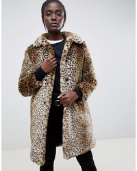 Parka London Parka London Leopard Teddy Coat