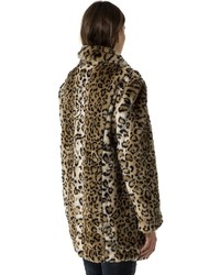 Tommy Hilfiger Hilfiger Denim Leopard Coat