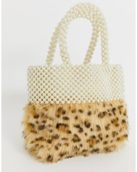 Skinnydip Skinny Dip Leopard Penelope Tote Bag