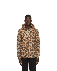 Tan Leopard Hoodie