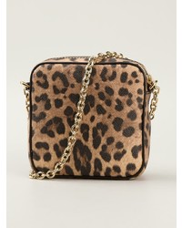 Dolce & Gabbana Leopard Print Mini Shoulder Bag