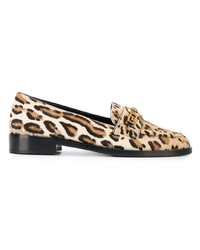 Versace Medusa Leopard Loafers