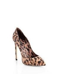 Dolce & Gabbana Leopard Print Leather Pumps Leopard
