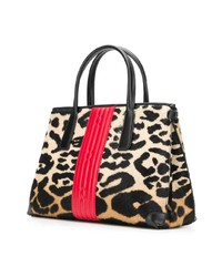 Zanellato Leopard Print Small Tote Bag