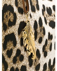 Roberto Cavalli Leopard Shopper Bag