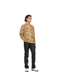 1017 Alyx 9Sm Brown Leopard Long Sleeve T Shirt