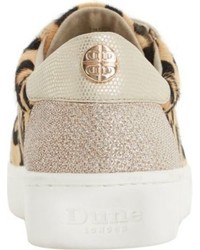 Dune Egypt Leather Trainers