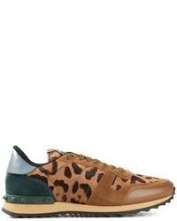 Valentino Garavani Leopard Print Sneakers