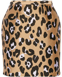 ADAM by Adam Lippes Adam Lippes Leopard Jacquard Mini Skirt