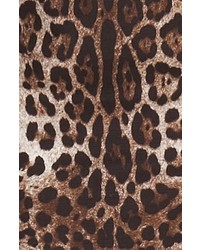 Dolce & Gabbana Dolcegabbana Leopard Print Skirt