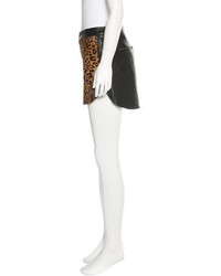 Mason Leopard Mini Skirt W Tags
