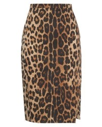 Altuzarra Fawn Leopard Print Pencil Skirt
