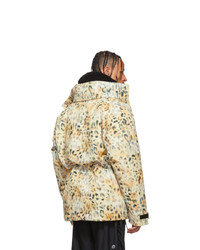 Napa By Martine Rose Beige And Black A Jag Jacket