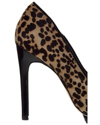 Aldo Madueno Leopard Pointed Heeled Court Shoes