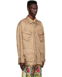 Engineered Garments Brown Polyester Jacket