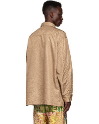 Engineered Garments Brown Polyester Jacket
