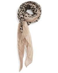 Accessory Collective Leopard Print Scarf